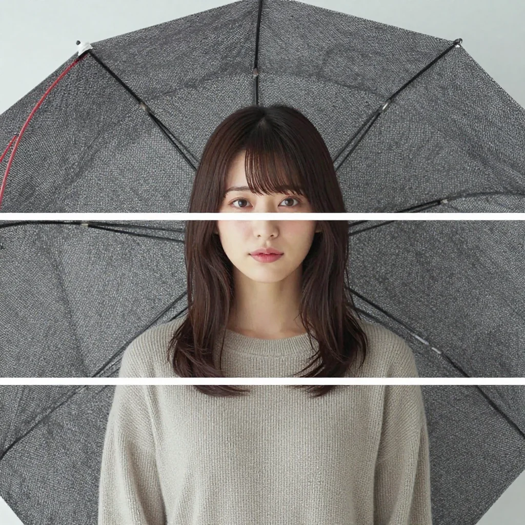 side-swept bangs