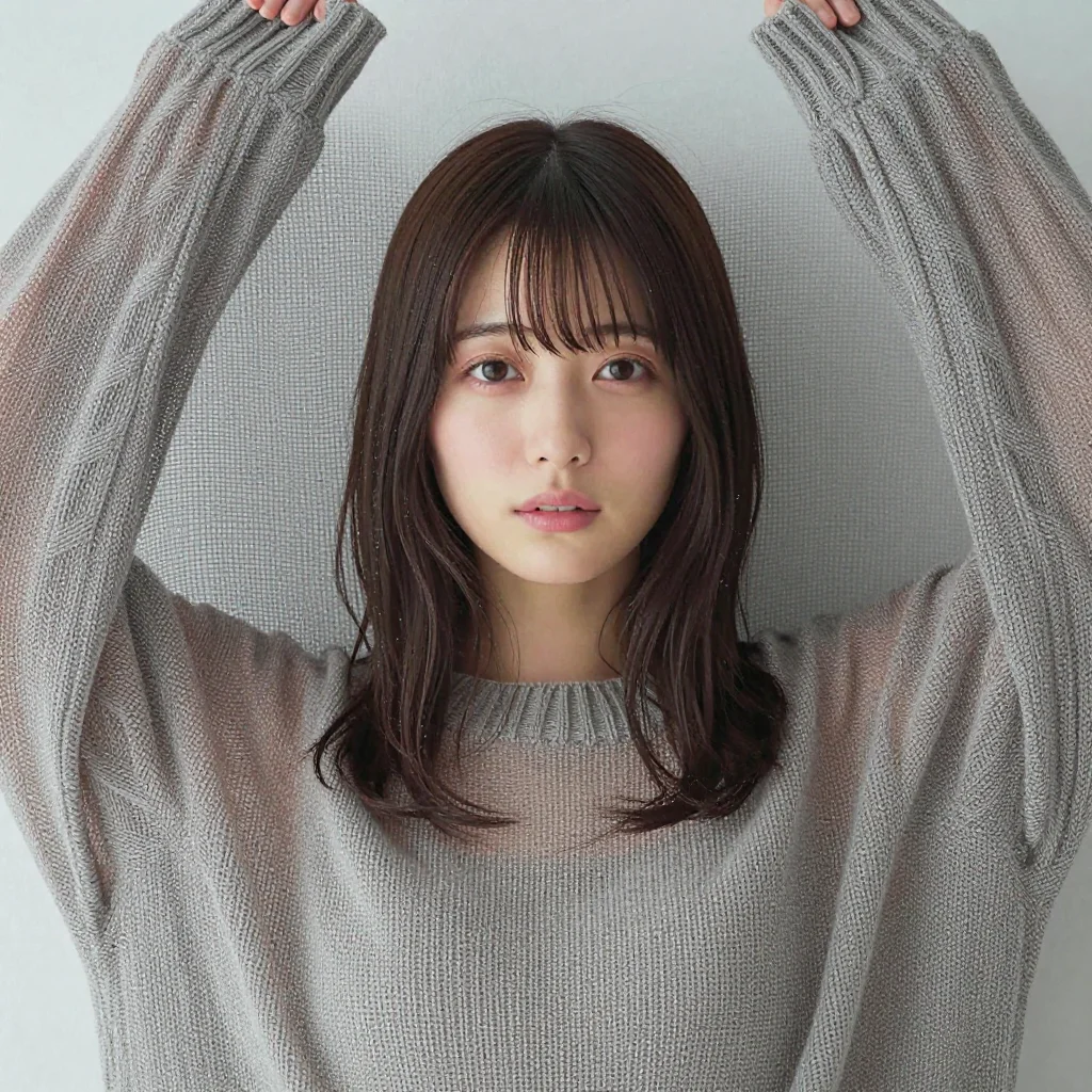 see-through bangs