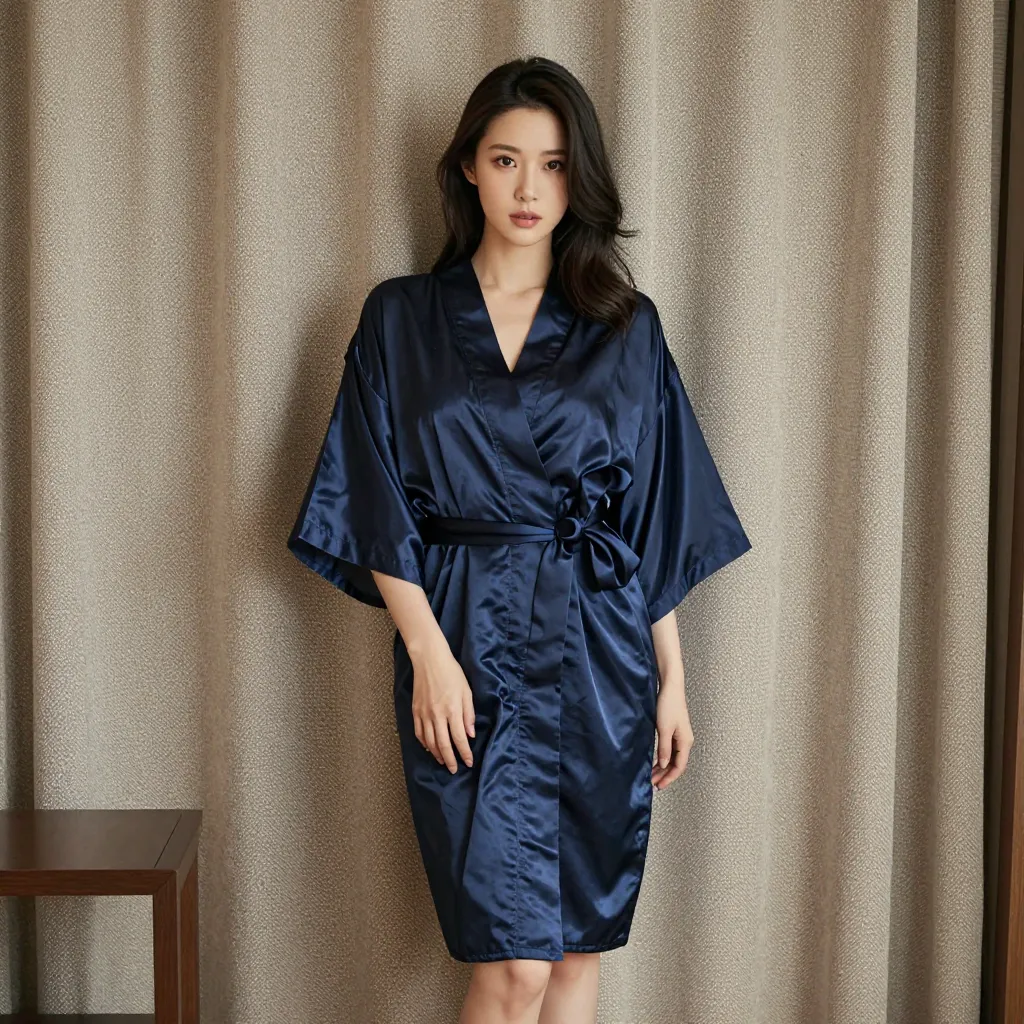 silk robe