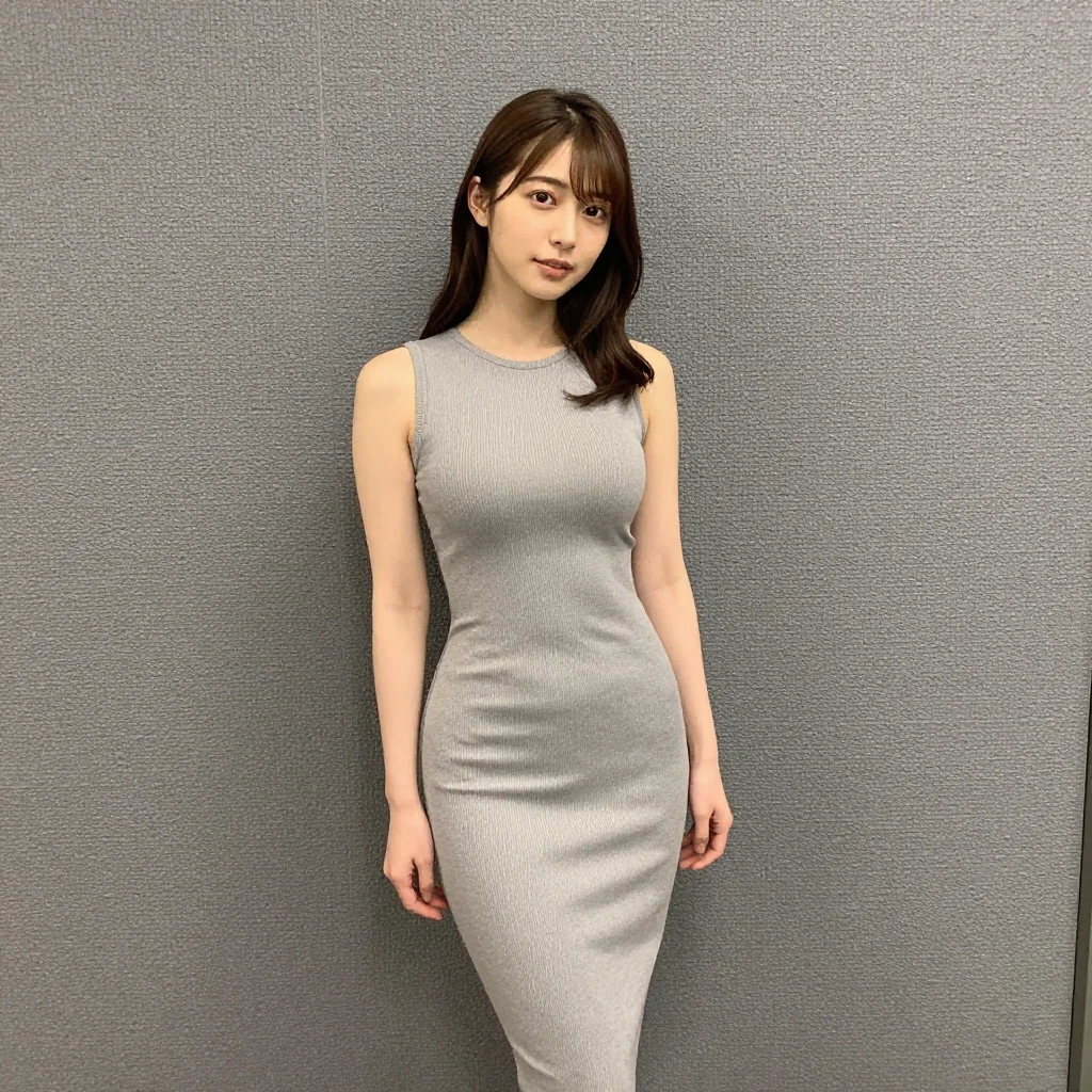 条件C: figure-hugging dress