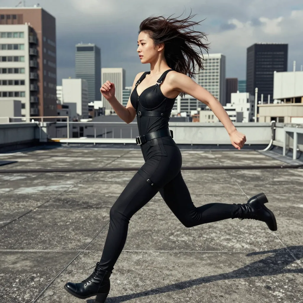 catsuit harness rooftop s2