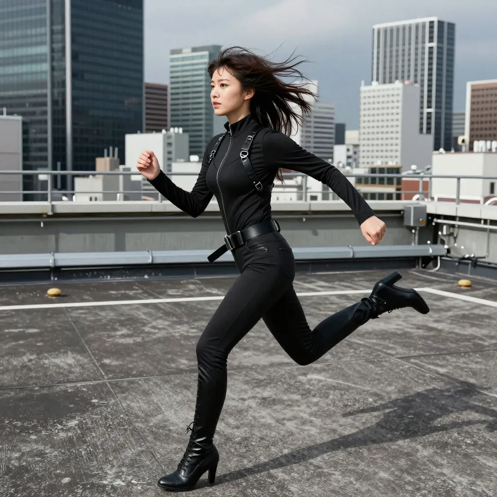 catsuit harness rooftop s3