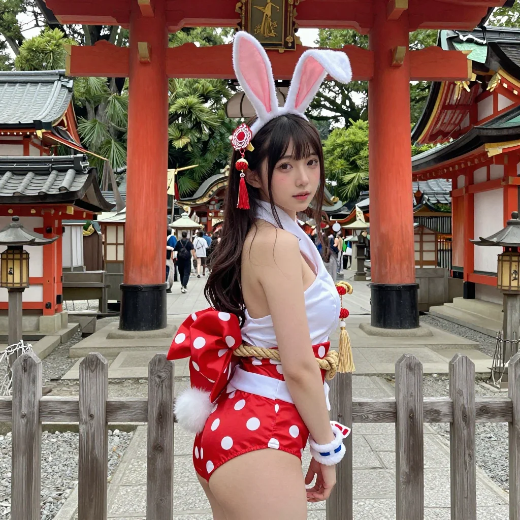 巫女バニー