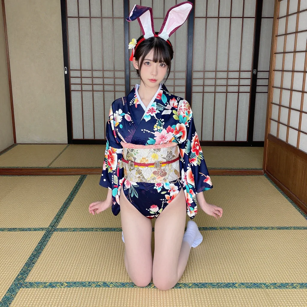 和風バニー