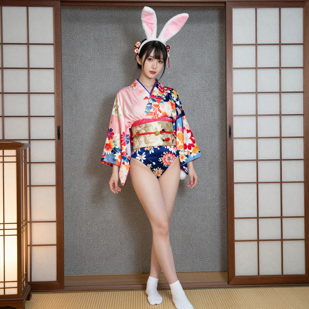 和風バニー