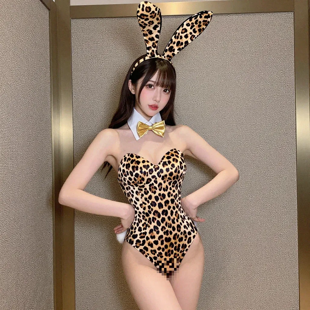 レオパード柄バニー