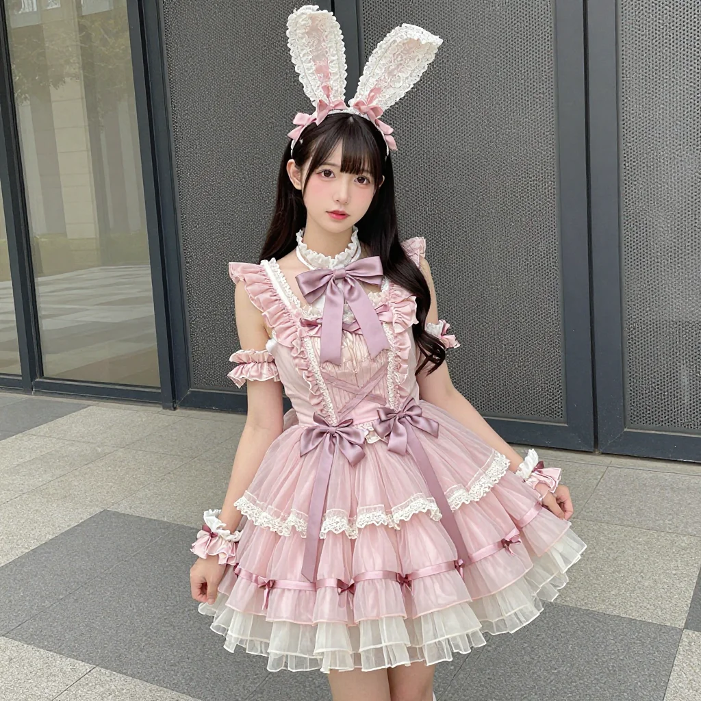 リボンフリルバニー