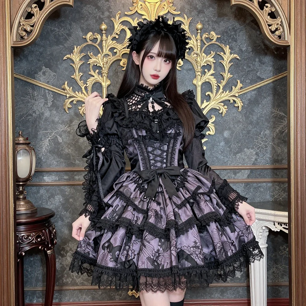 条件D: gothic lolita