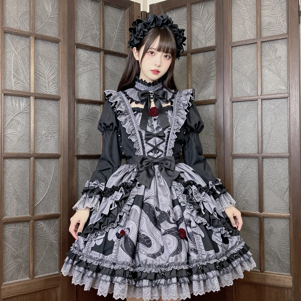 条件D: gothic lolita