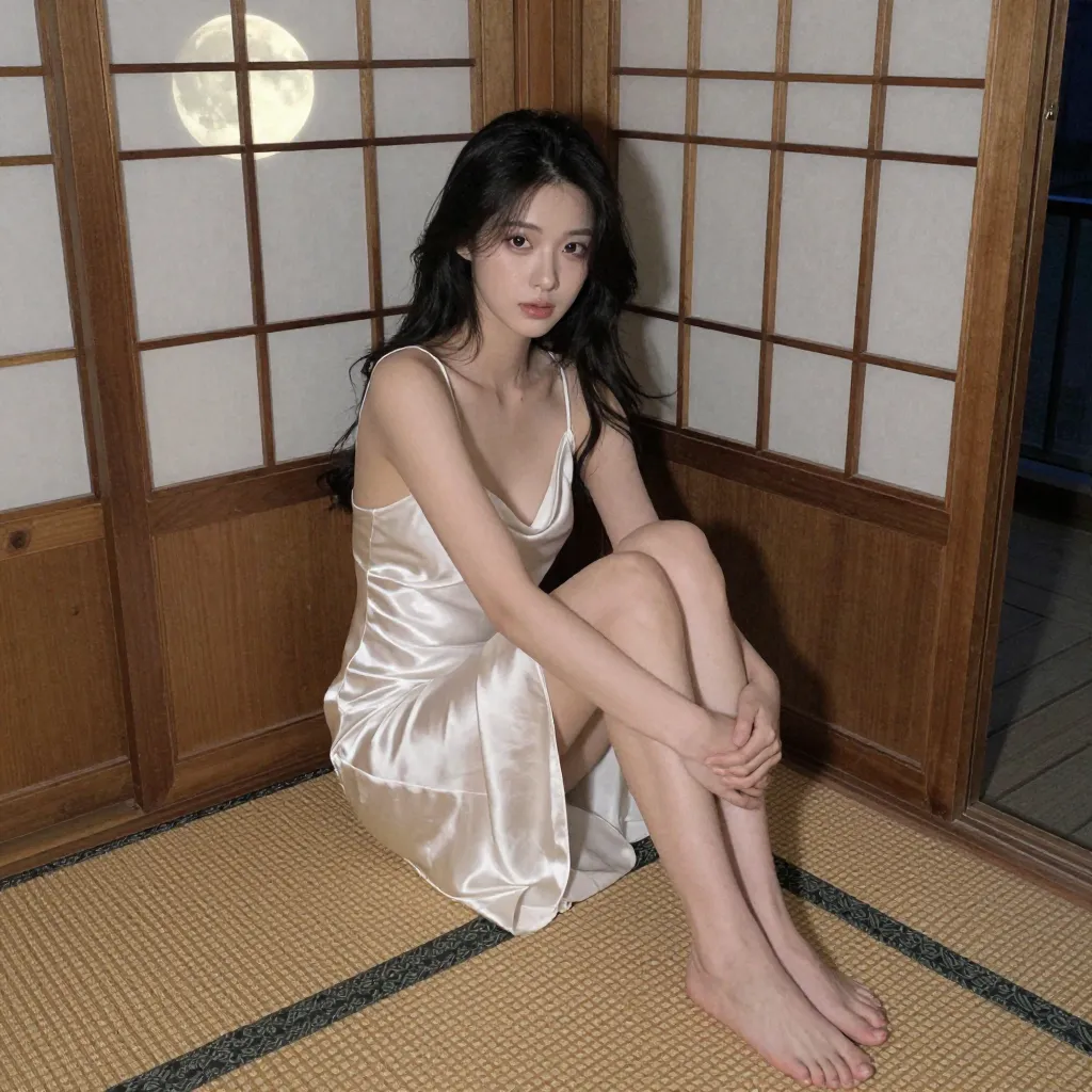 隅で膝を抱える