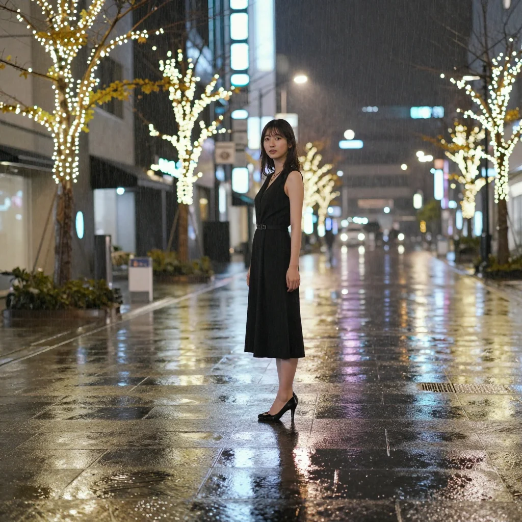 [Experiment] Illumination × Full Body to Wide Shot | 8 Conditions, 24 Images