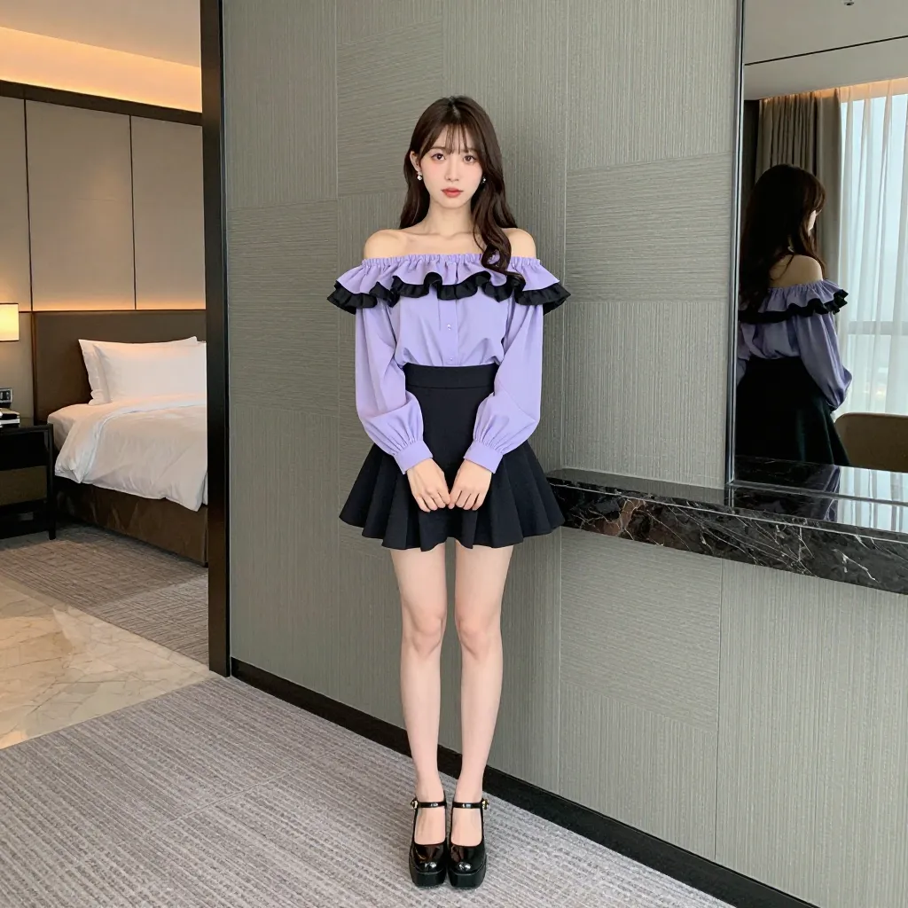 【やってみた】地雷系女子ファッションをプロンプトで再現する