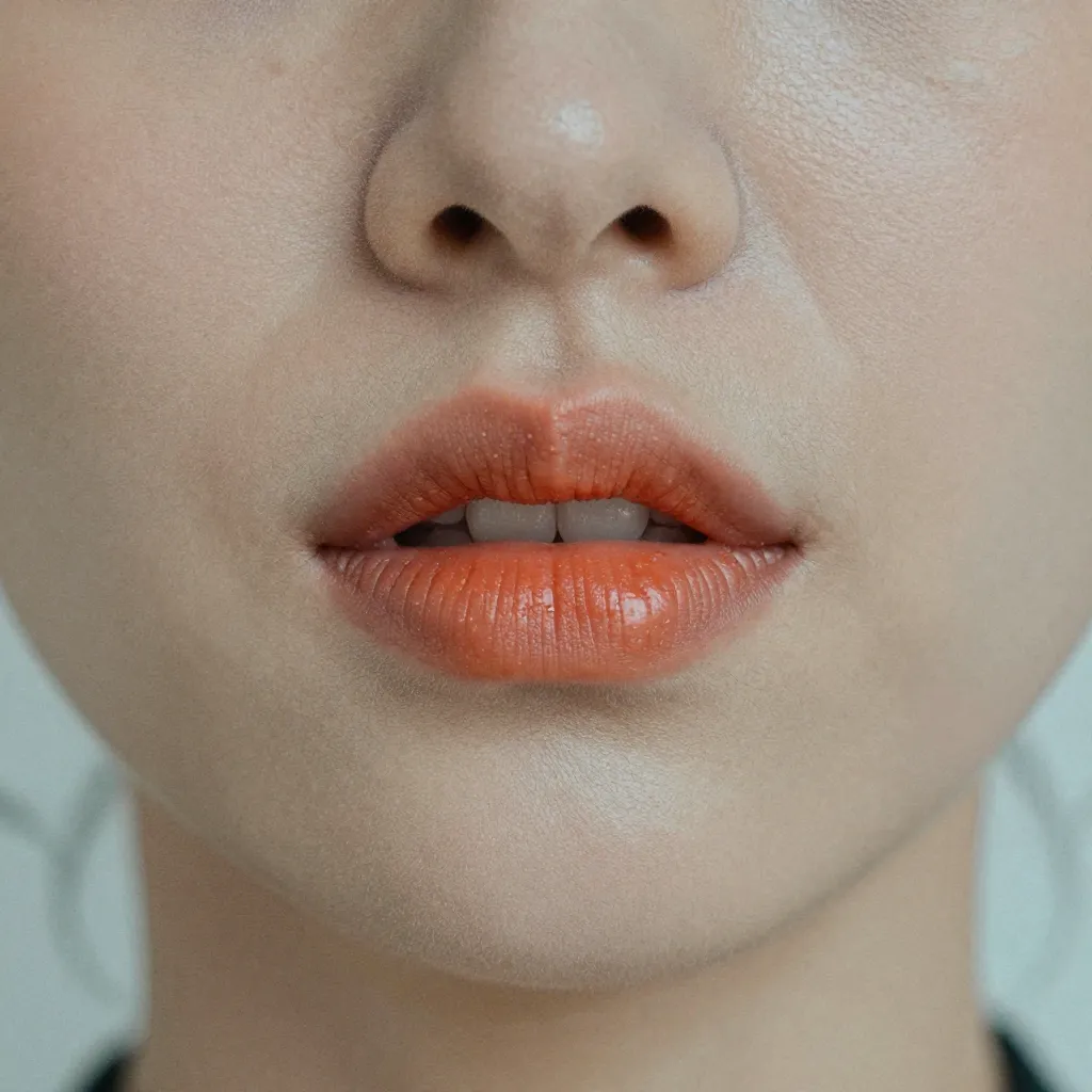 orange lipstick s3