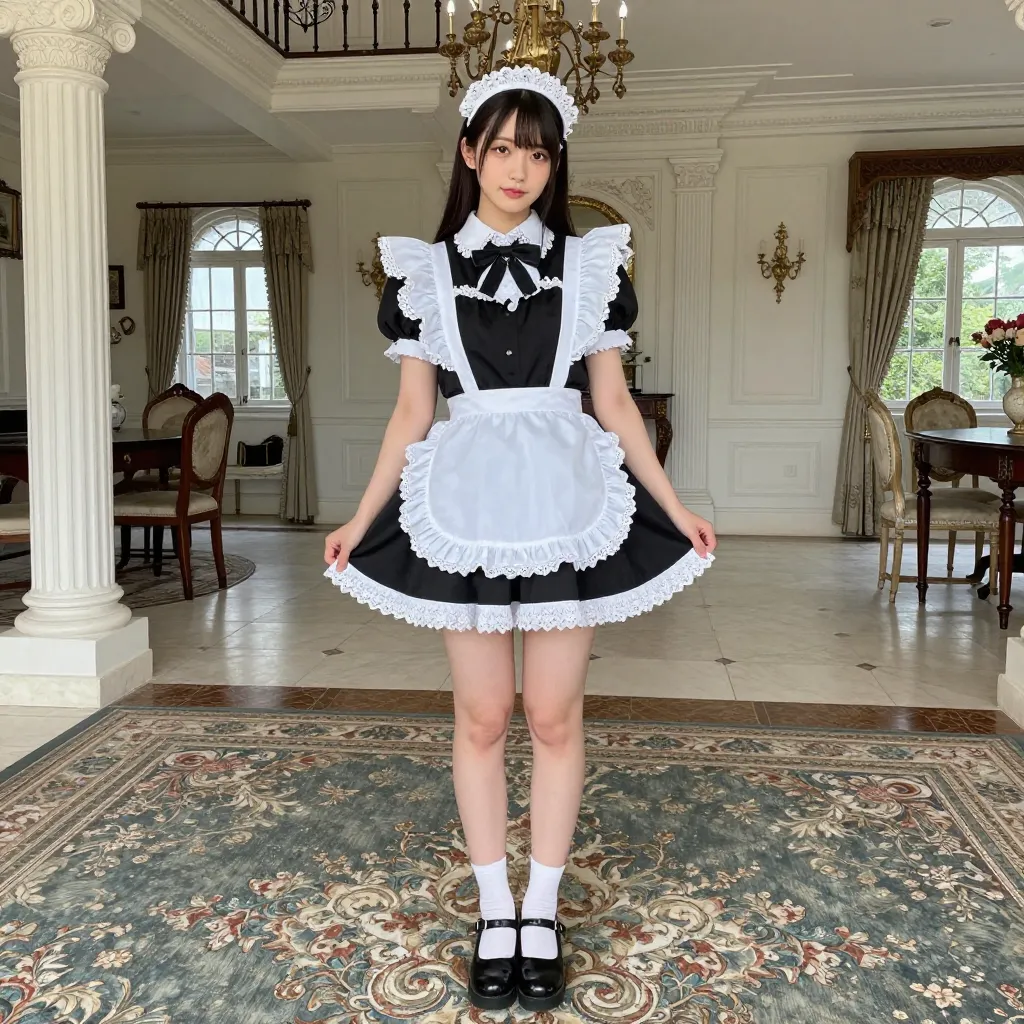 Maid Outfit Variation Test | Comparing classic, french, gothic & mini styles