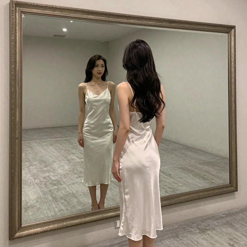 鏡に映らない（失敗）