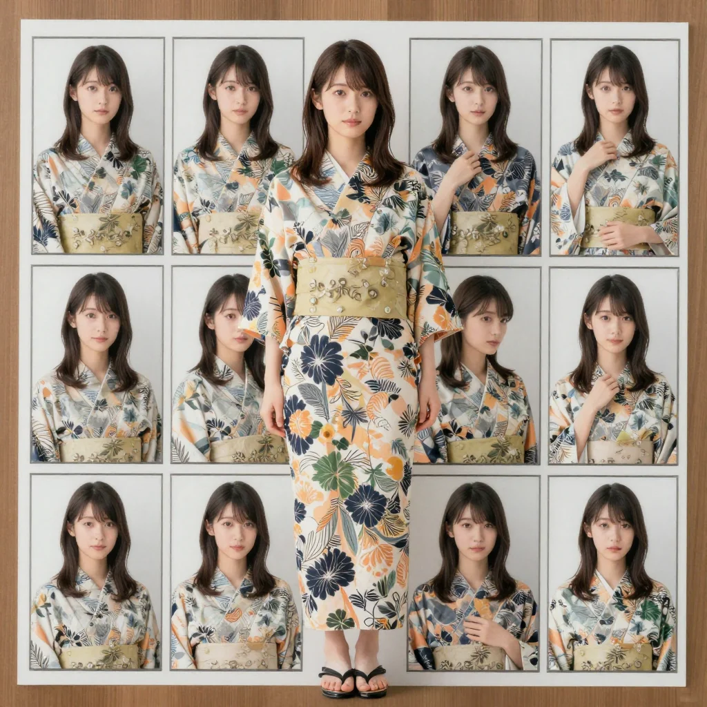 条件L: 9 head proportions