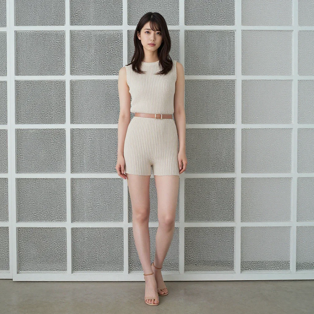 条件N: tall + long legs + small head