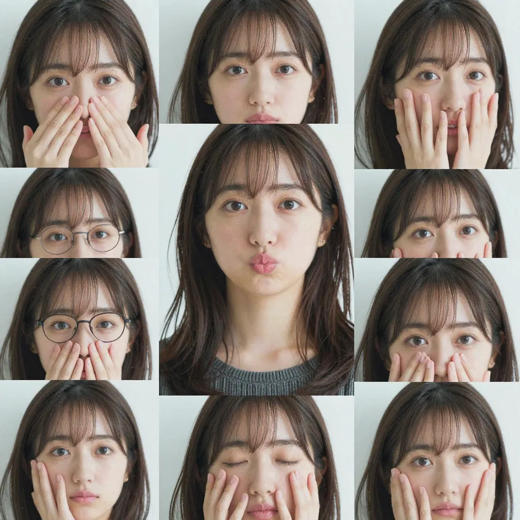 flared nostrils