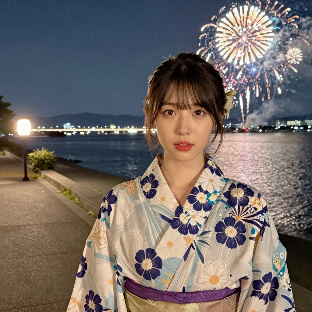 花火帰り