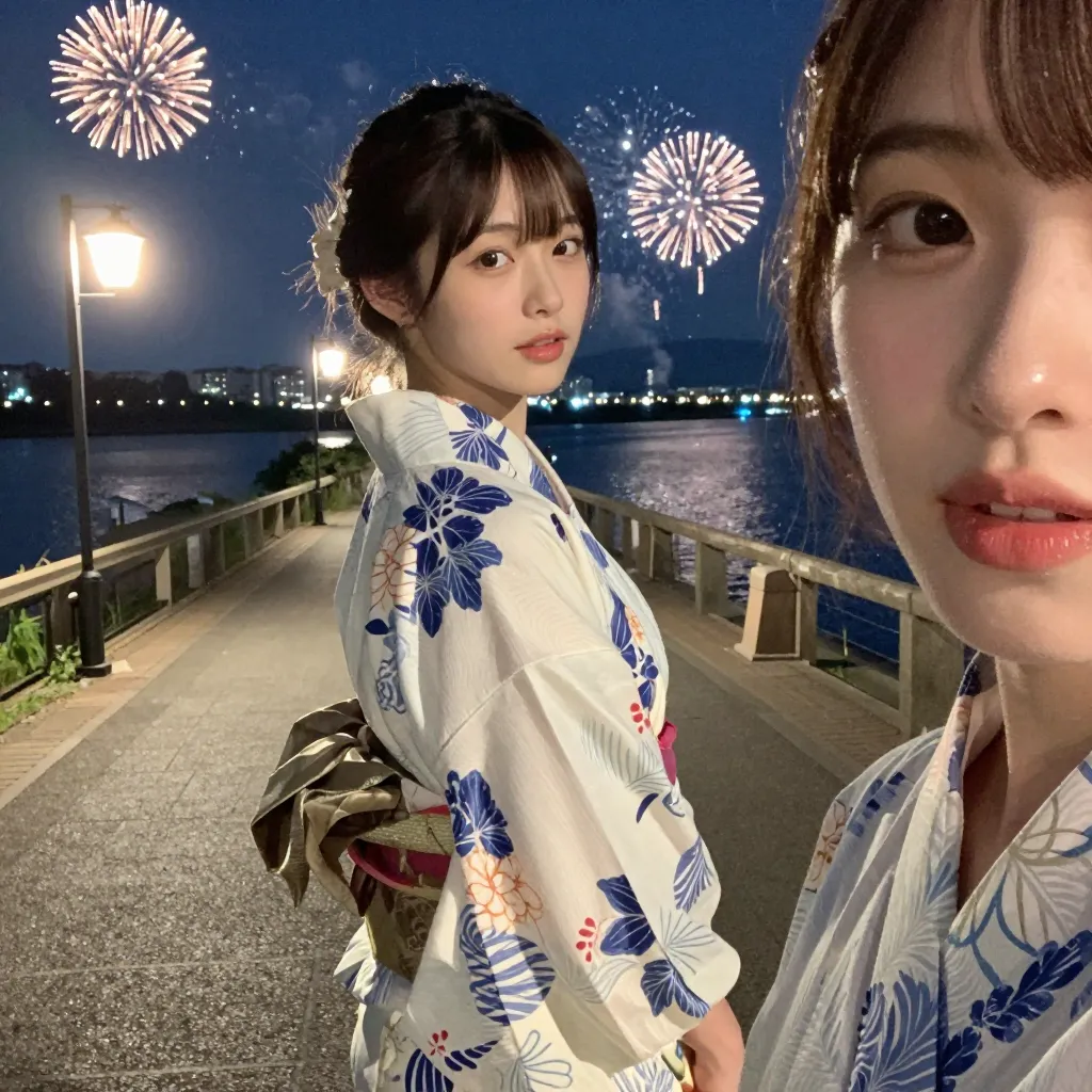 solo+花火帰り