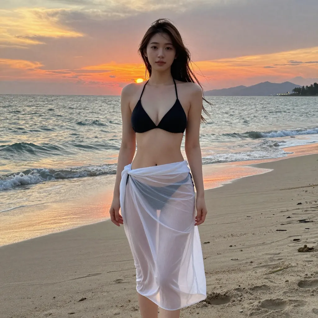 【やってみた】水着ファッション×シーン別プロンプトで再現する