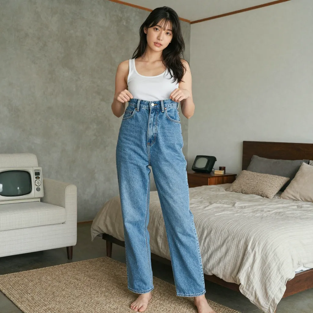 【実験】ジーンズを脱ぐ表現検証 ── 12表現の出力差を比較