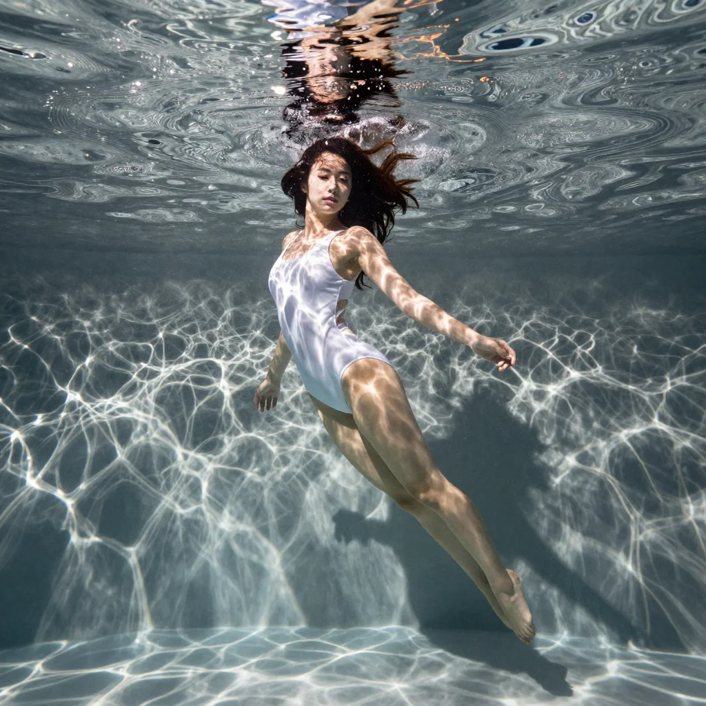 [Experiment] Prompts for Underwater Light and Bubble Effects | 8 Conditions, 24 Images