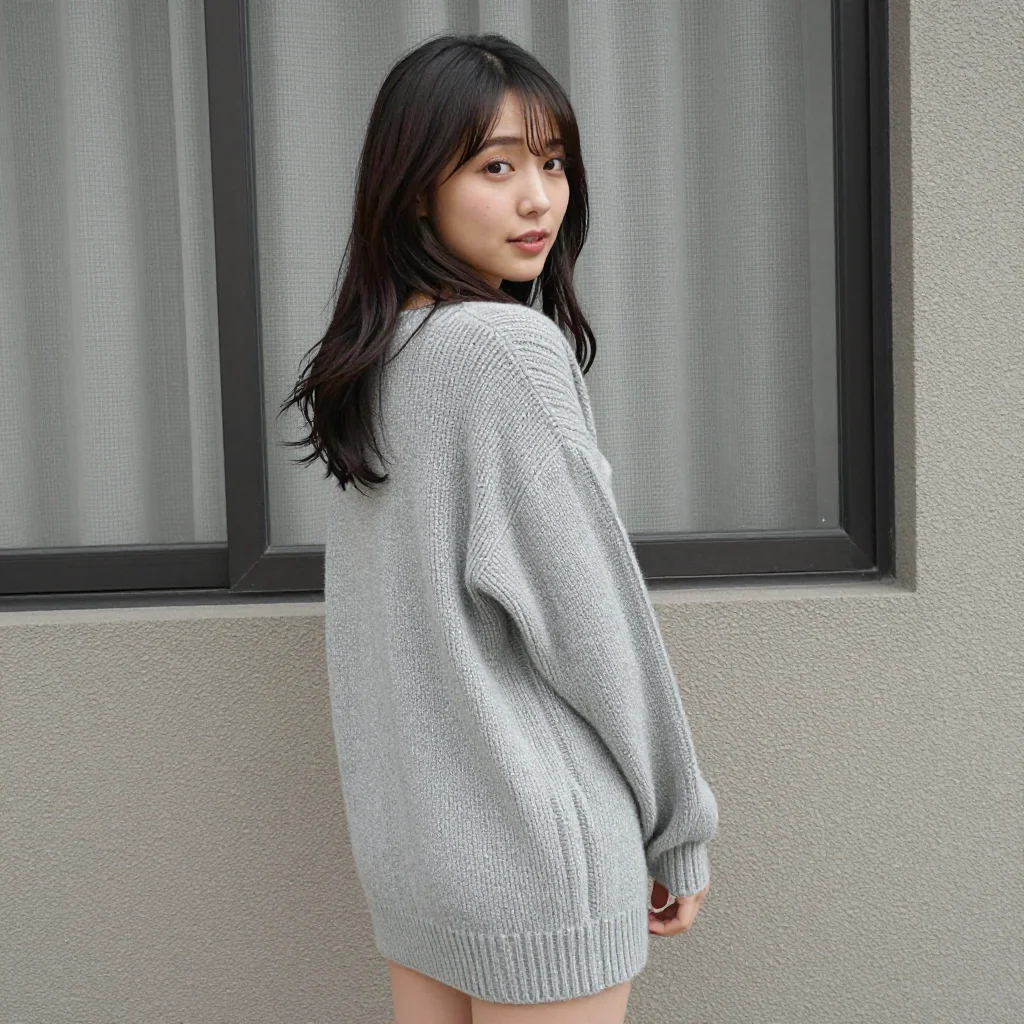 条件B: virgin killer sweater 背面