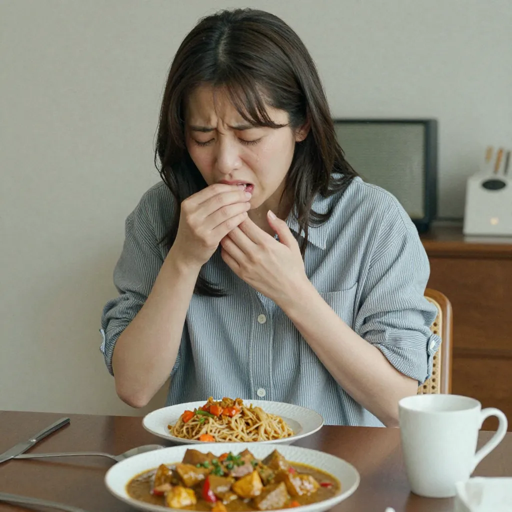 vomiting curry