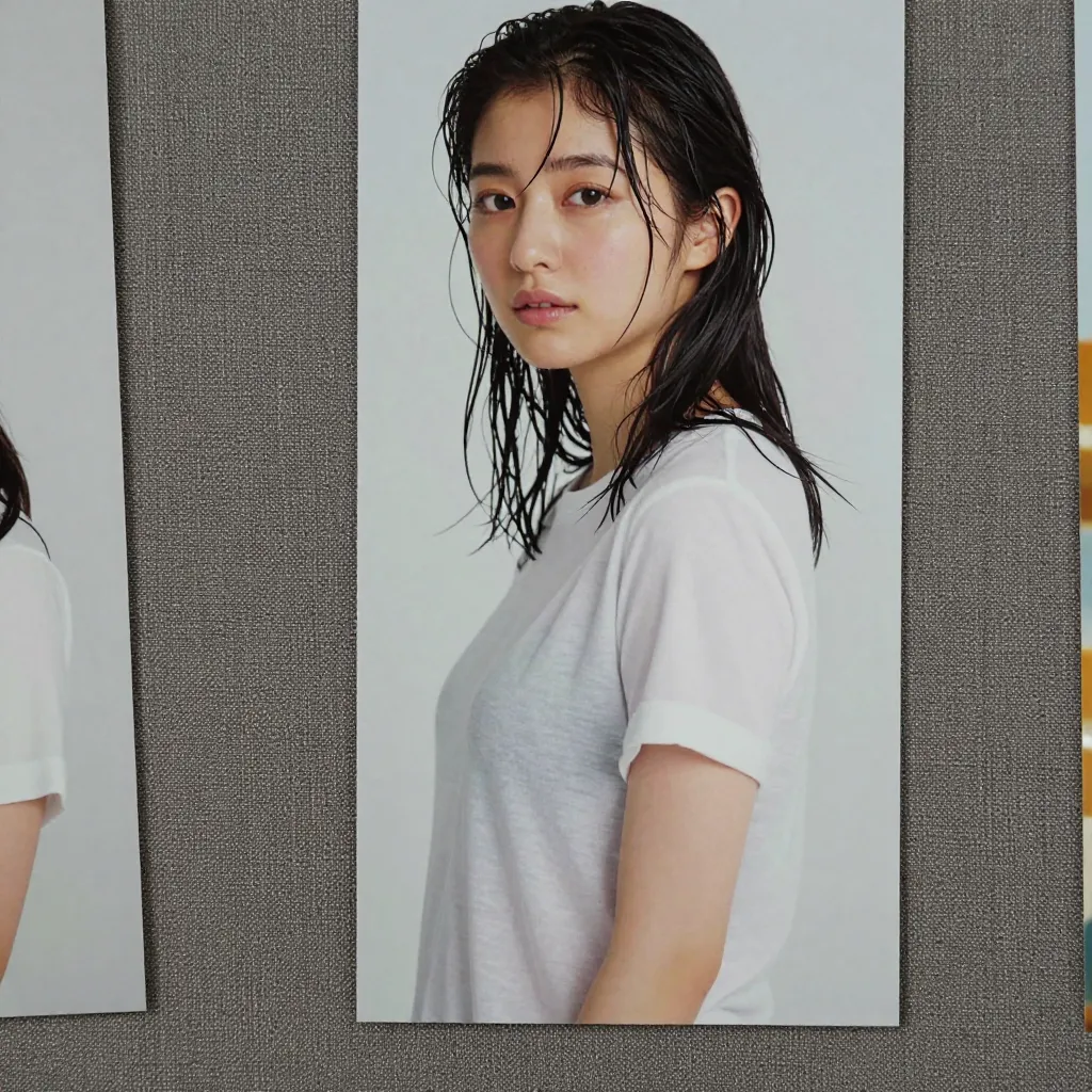 【実験】wet hairの髪型変化検証｜乾燥・ウェット・ずぶ濡れ・オールバックで印象はどう変わるか