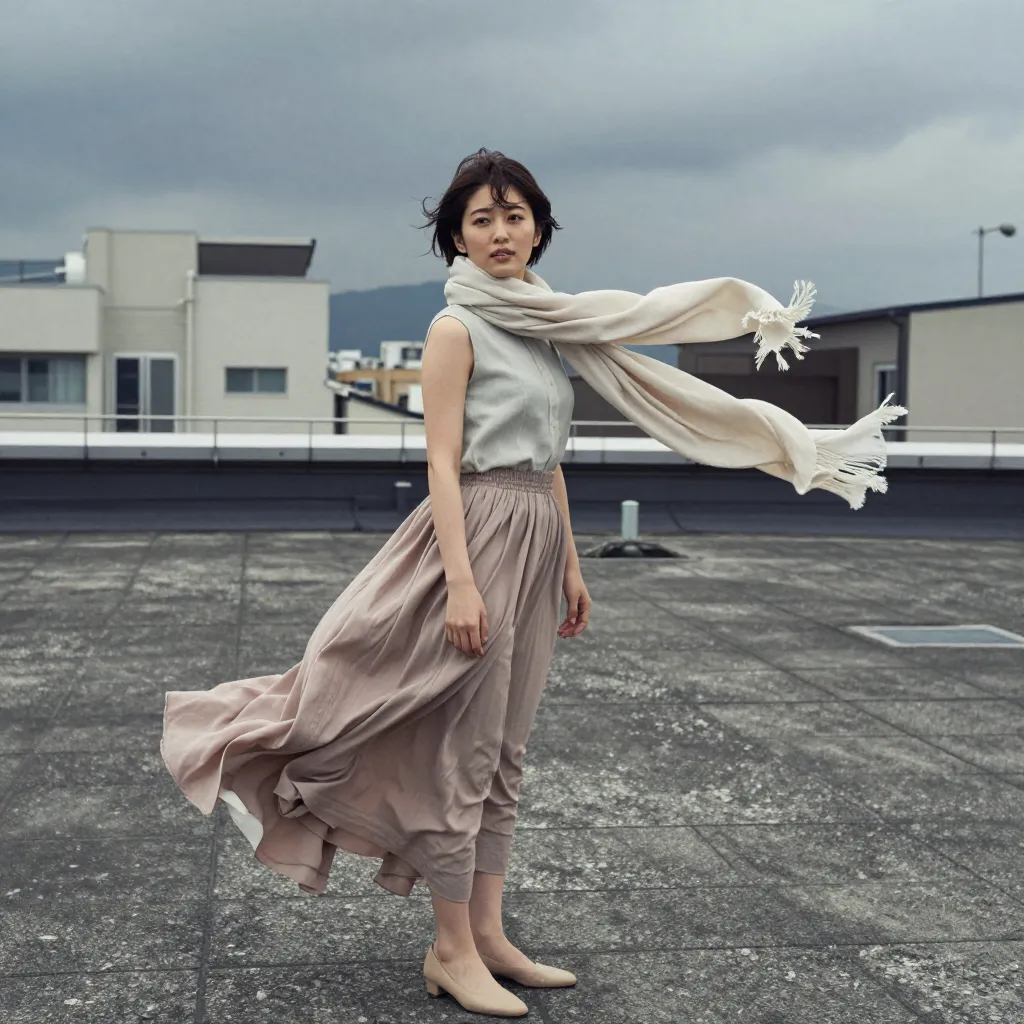 【検証】風の強度と方向の制御 — gentle breezeからgust of windまでスカート・スカーフへの影響