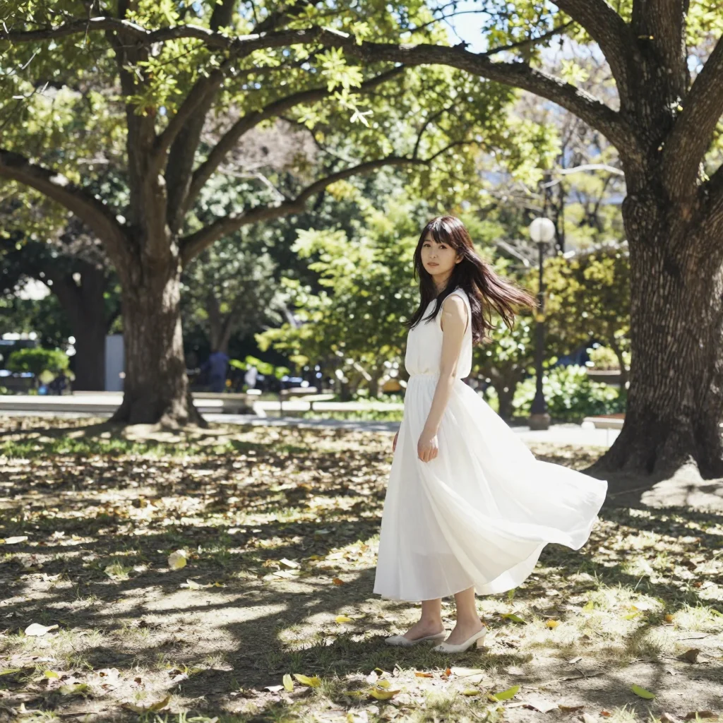 billowing dress s1