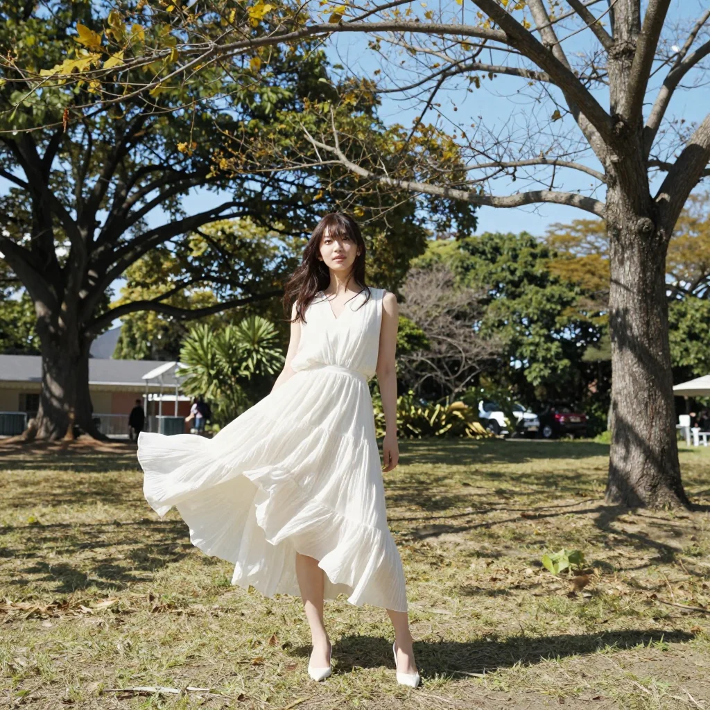 fluttering dress s3